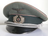 Army Panzer officer visor hat by Erel